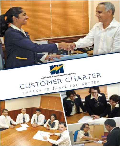 CUSTOMER CHARTER - ENERGY TO SERVE YOU BETTER